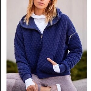 NWT Free People FP Movement quilted Hibernatin’ hoodie $198